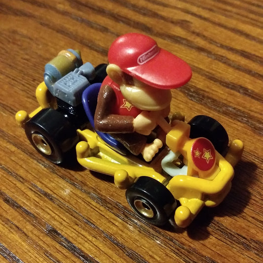 Diddy Kong Pipe Frame - Mario Kart Character Cars - Hot Wheels Loose (2021)