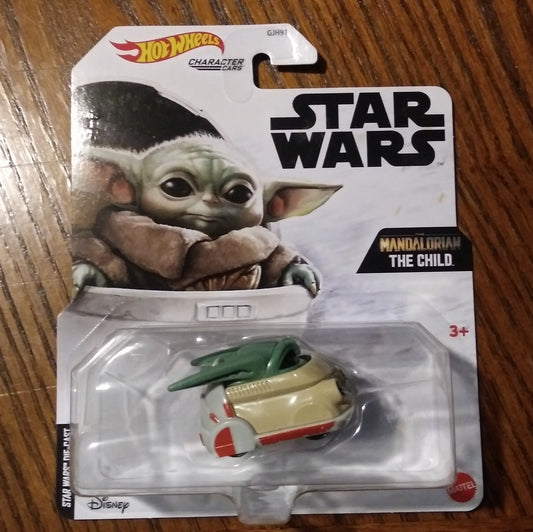 The Child (Baby Yoda) - Star Wars The Mandalorian Character Cars - Hot Wheels (2021)