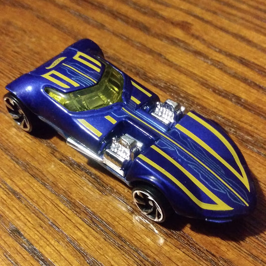 Twin Mill (Blue) - HW Dream Garage - Hot Wheels Basic Loose (2021)