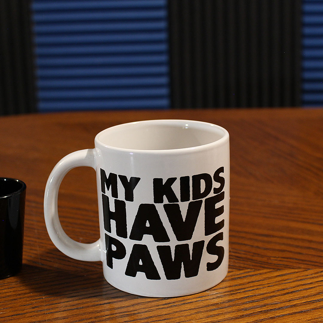 My Kids Have Paws Stoneware Mug (14 oz)