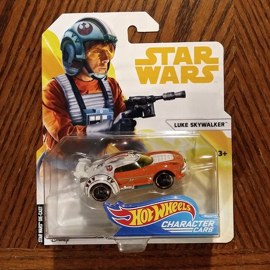 Luke Skywalker - Star Wars Solo Character Cars - Hot Wheels (2018)