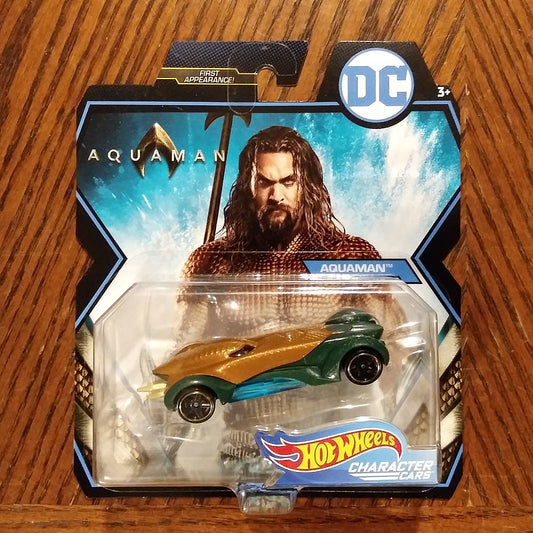 Aquaman - DC Universe Aquaman Character Cars - Hot Wheels (2019)