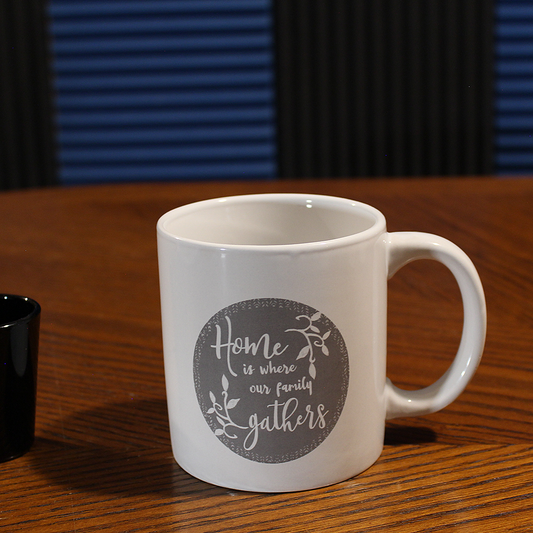 Home is Where Our Family Gathers Mug (14 oz)
