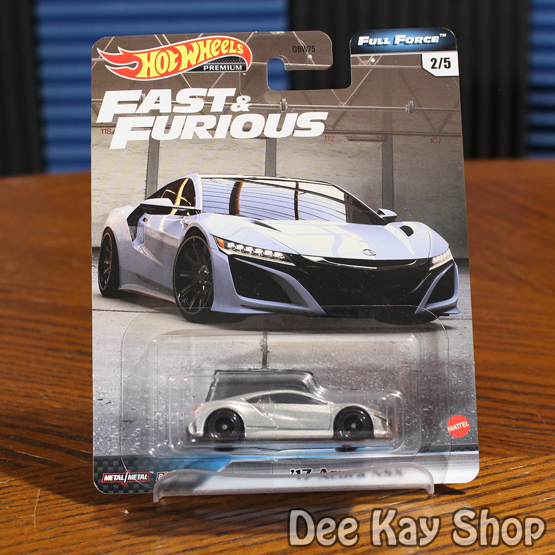'17 Acura NSX - Fast & Furious Full Force - Hot Wheels Premium Car Culture (2020)