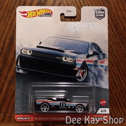 '18 Dodge Challenger SRT Demon - Power Trip - Hot Wheels Premium Car Culture (2020)