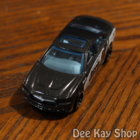 '11 Dodge Charger R/T (Black) - Batman - Hot Wheels Basic Loose (2020)