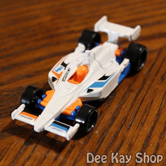 2011 IndyCar Oval Course Race Car (White) - Multipack Exclusives - Loose Hot Wheels Basic (2019)