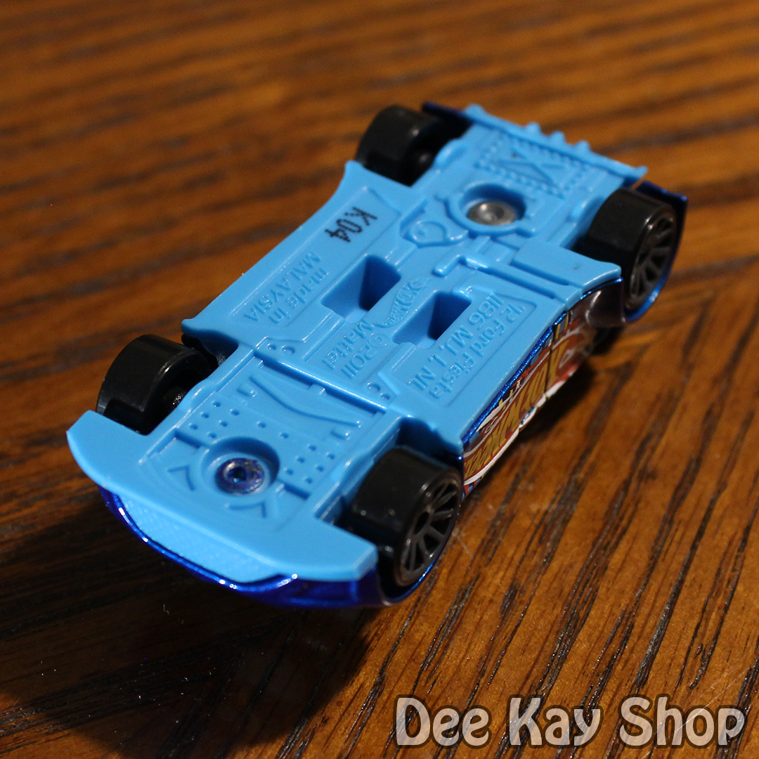 '12 Ford Fiesta (Blue) - HW Race Team - Hot Wheels Basic Loose (2017)