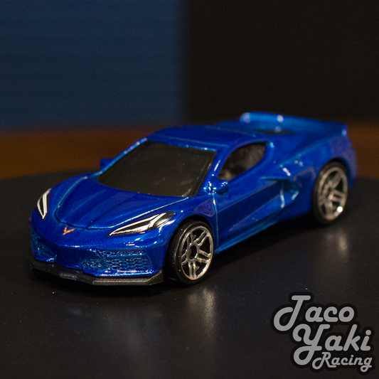 2020 Corvette (Elkhart Lake Blue) - Factory Fresh - Hot Wheels Basic Loose (2022)