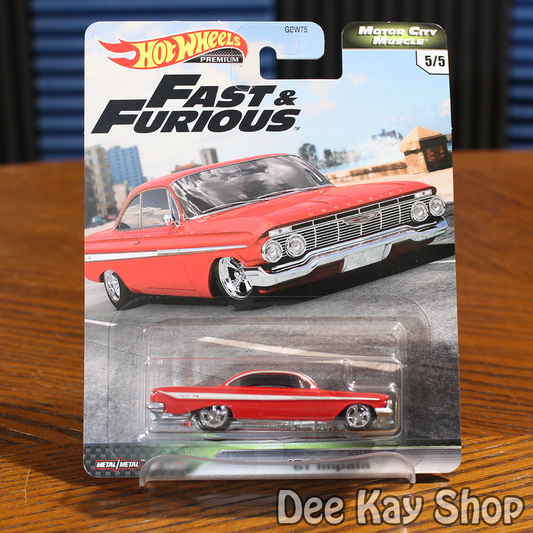 '61 Impala - Fast & Furious Motor City Muscle - Hot Wheels Premium Car Culture (2020)