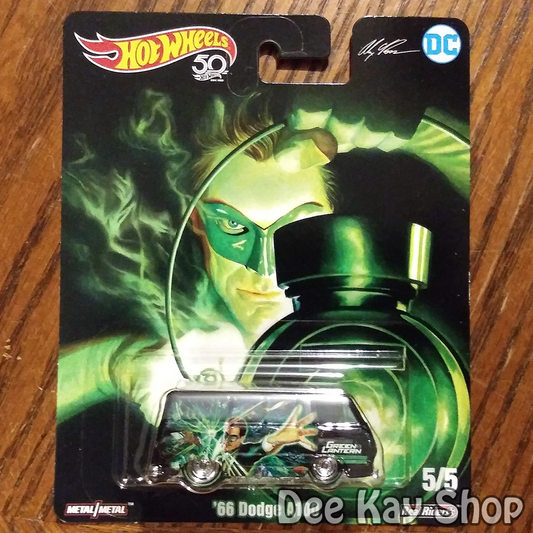 '66 Dodge A100 (Green Lantern) - Alex Ross DC Comics- Hot Wheels Pop Culture (2018)