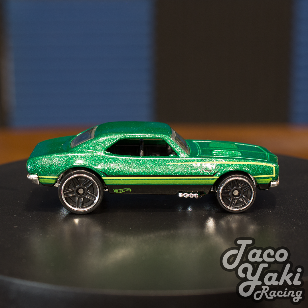 '67 Camaro (Green) - Detroit Muscle - Hot Wheels Basic Loose (2018)