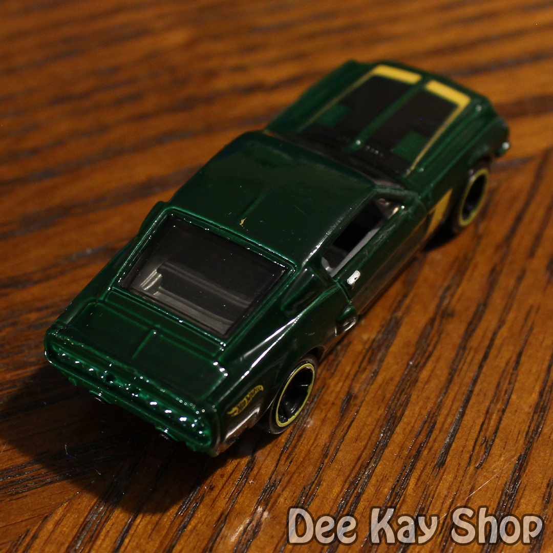 '68 Shelby GT500 (Dark Green) - Then and Now - Hot Wheels Basic Loose (2016)