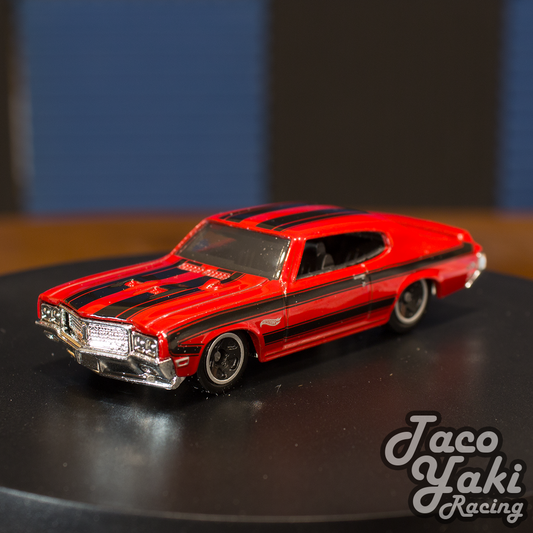 '70 Buick GSX (Dark Red) - American Steel - Hot Wheels Basic Loose (2020)