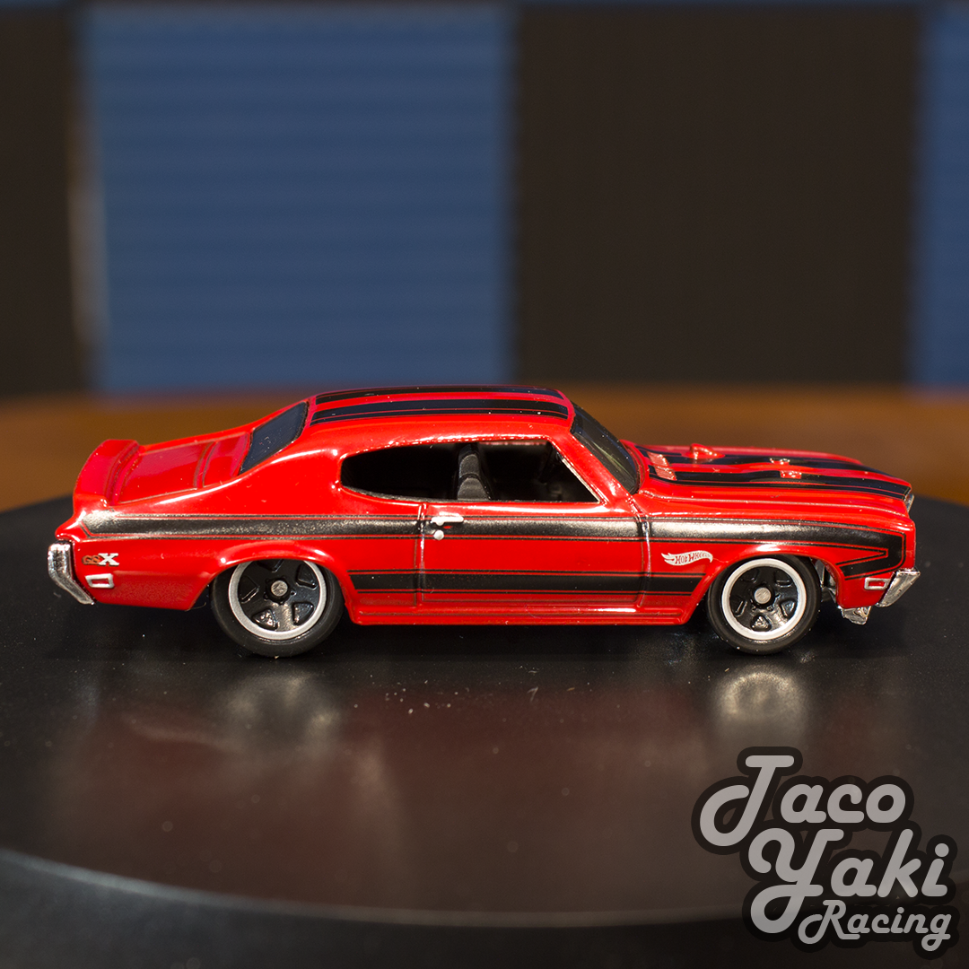 '70 Buick GSX (Dark Red) - American Steel - Hot Wheels Basic Loose (2020)
