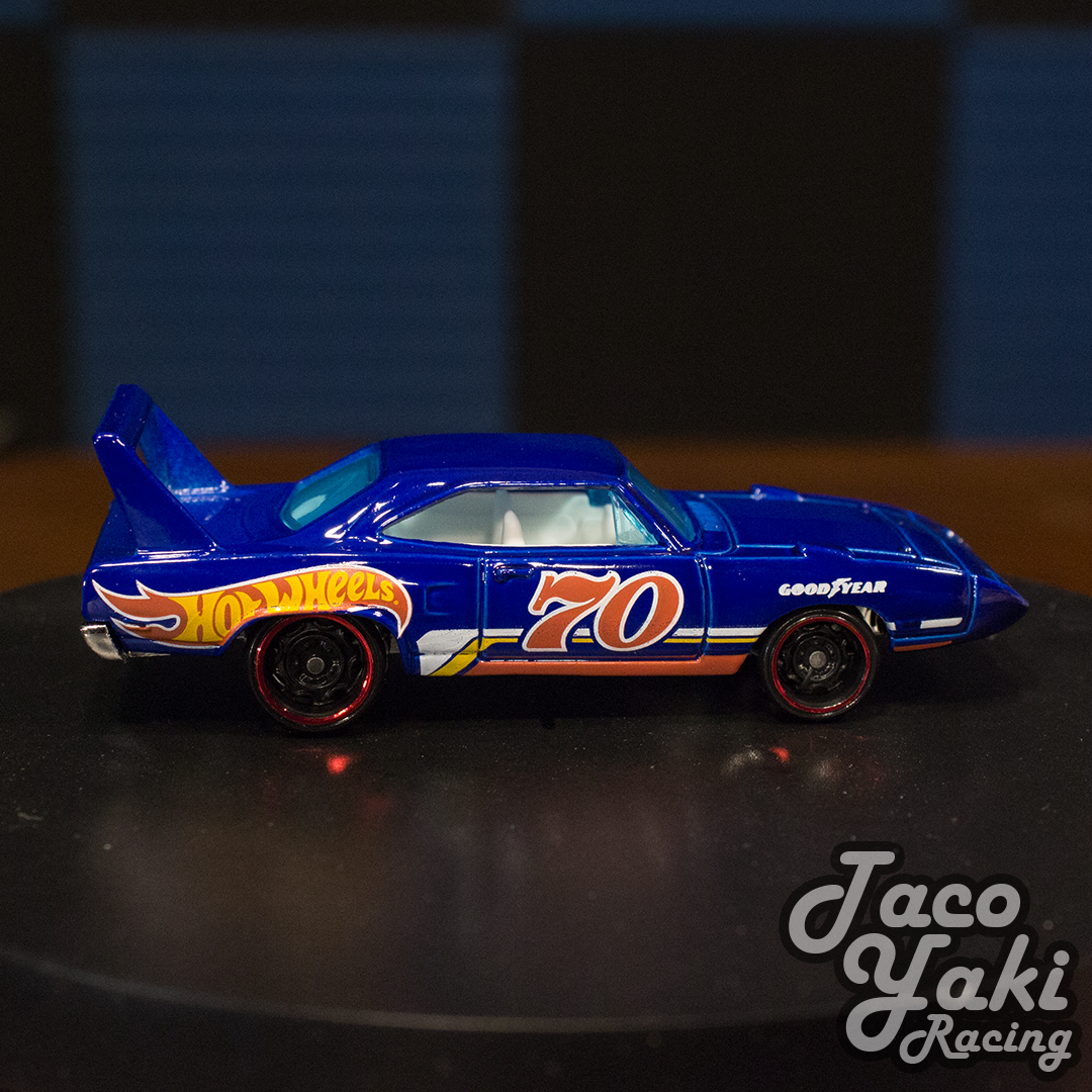 '70 Plymouth Superbird (Race Team Blue) - HW Race Team - Hot Wheels Basic Loose (2022)