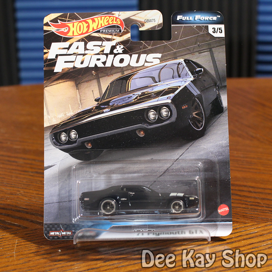 '71 Plymouth GTX - Fast & Furious Full Force - Hot Wheels Premium Car Culture (2020)