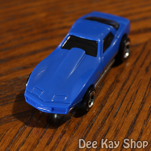 '82 Corvette Stingray (Matte Blue) - Multipack Exclusive - Hot Wheels Basic Loose (2020)