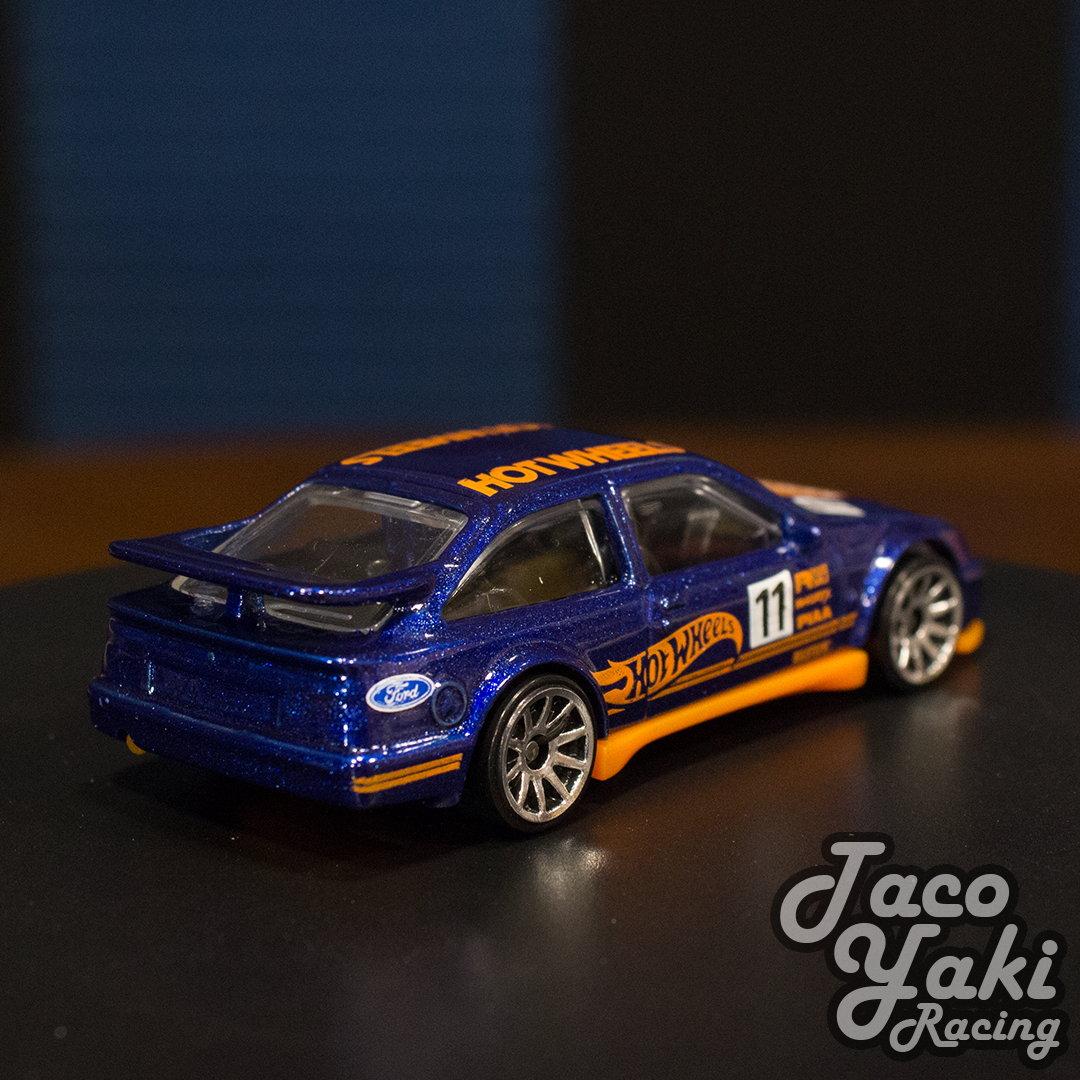 '87 Ford Sierra Cosworth (Blue) - Retro Racers - Hot Wheels Basic Loose (2022)