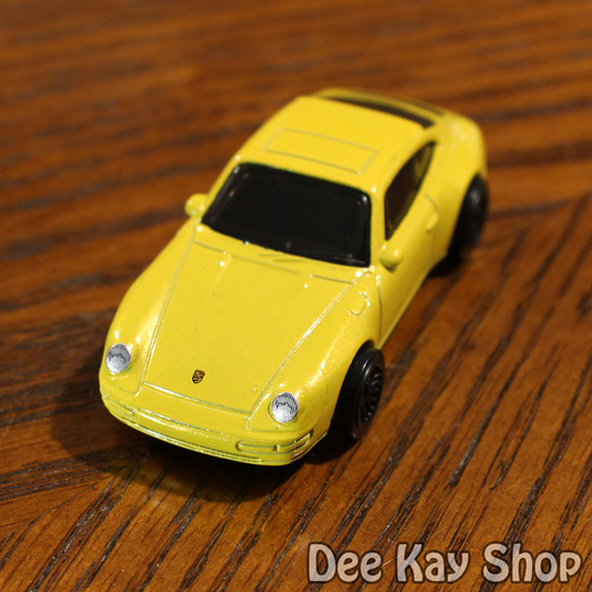 '96 Porsche Carrera (Metalflake Yellow) - Porsche - Hot Wheels Basic Loose (2020)