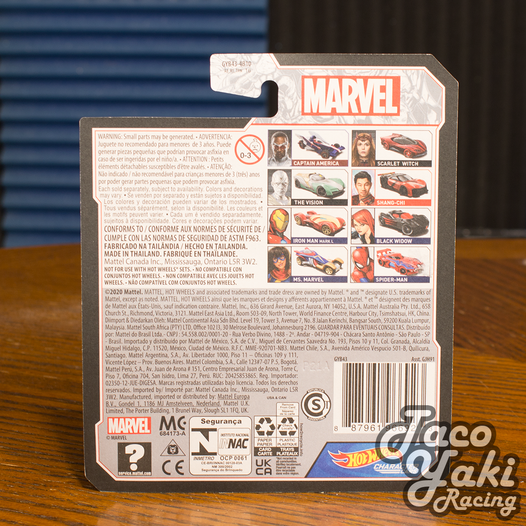 Black Widow - Marvel Character Cars - Hot Wheels (2021)