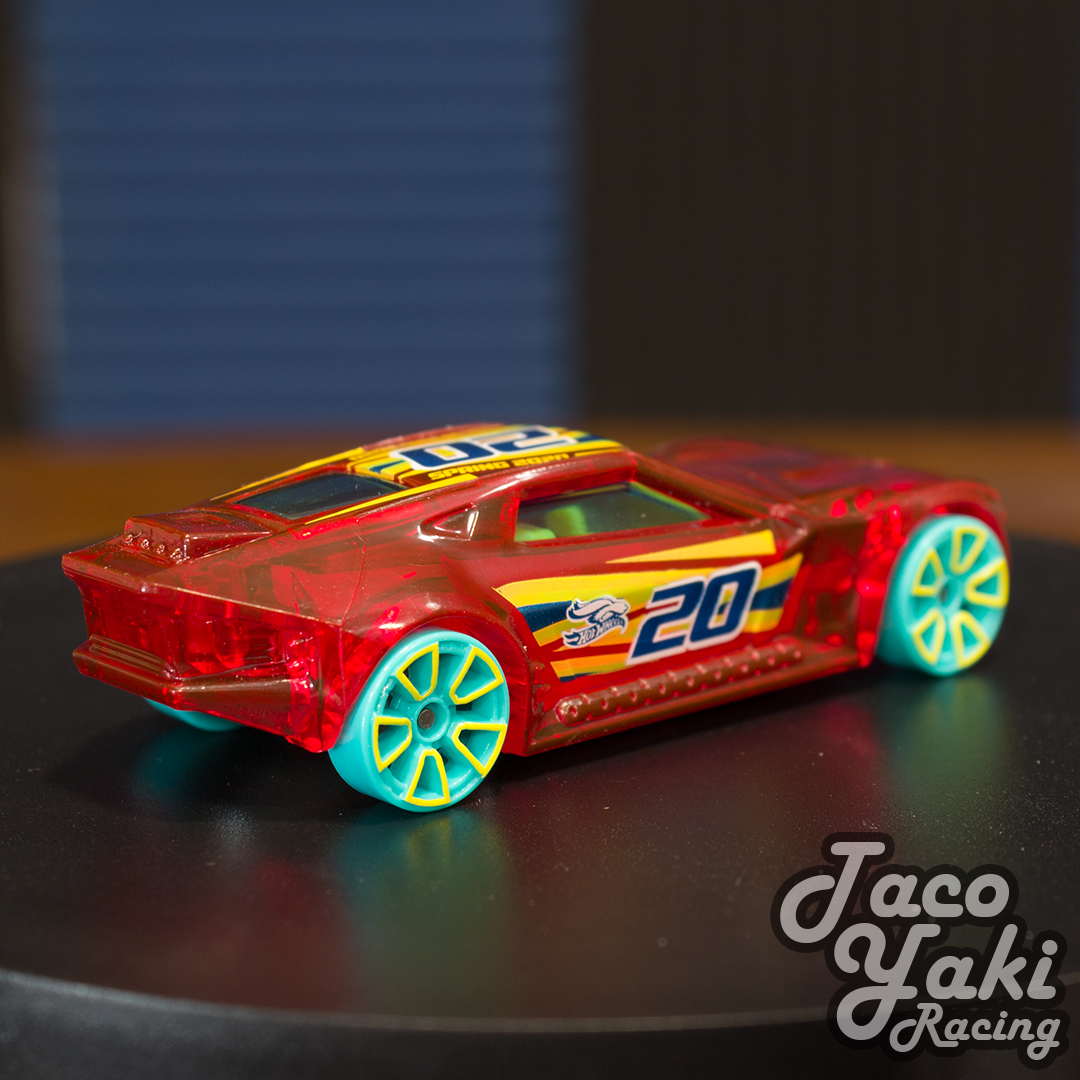 Bullet Proof (Clear Red) - Spring - Hot Wheels Basic Loose (2020)