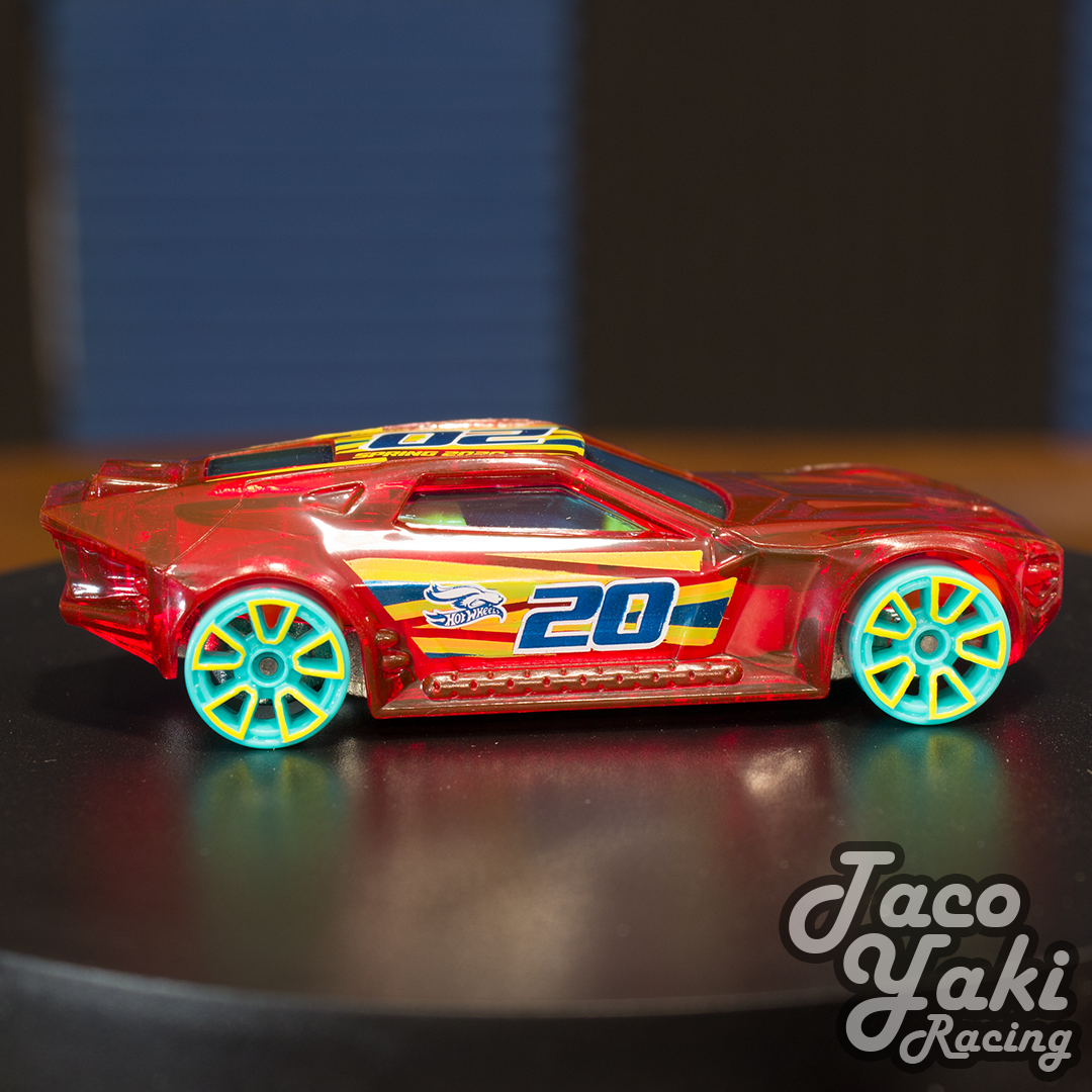 Bullet Proof (Clear Red) - Spring - Hot Wheels Basic Loose (2020)