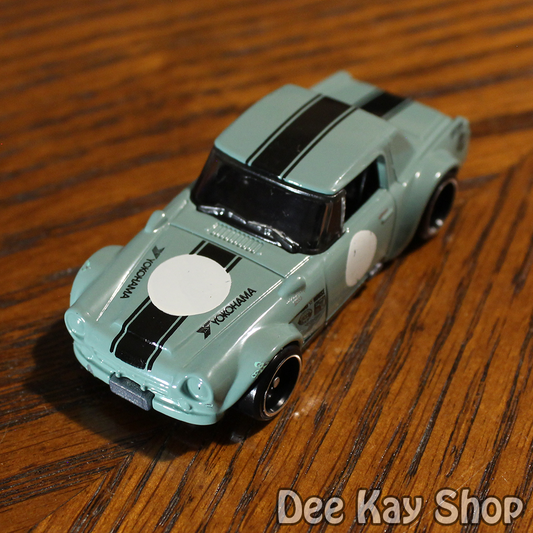 Fairlady 2000 (Pale Green) - Legends of Speed - Hot Wheels Basic Loose (2017)