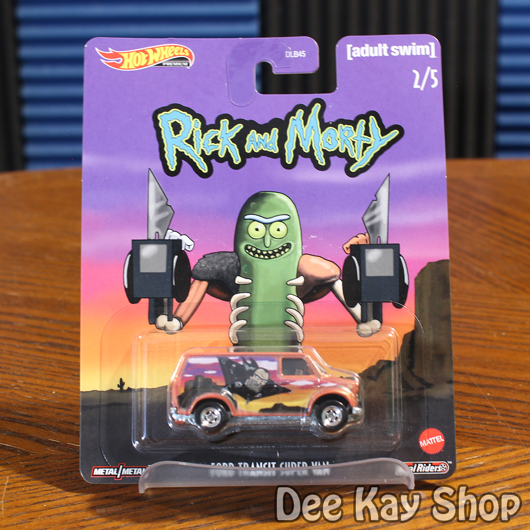 Ford Transit Super Van - Rick and Morty - Hot Wheels Premium Pop Culture (2020)