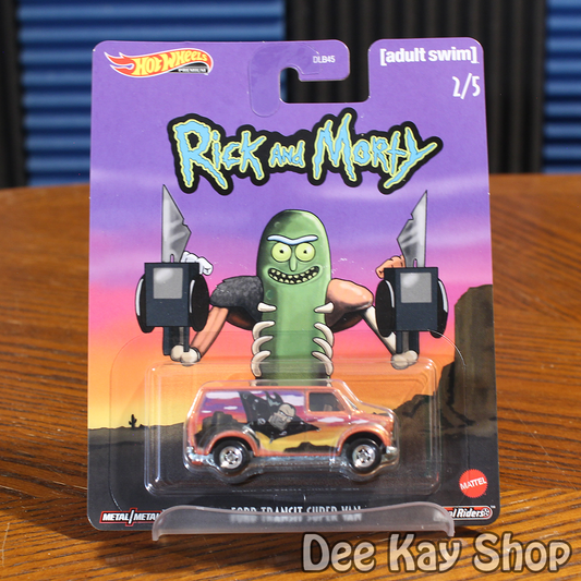 Ford Transit Super Van - Rick and Morty - Hot Wheels Premium Pop Culture (2020)
