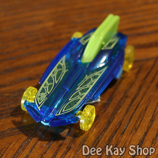 HW Formula Solar (Clear Dark Blue) - X-Raycers - Hot Wheels Basic Loose (2020)