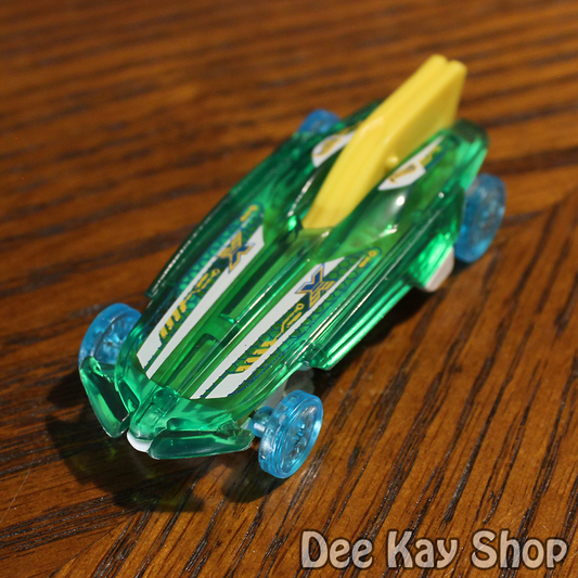 HW Formula Solar (Clear Green) - X-Raycers - Hot Wheels Basic Loose (2017)