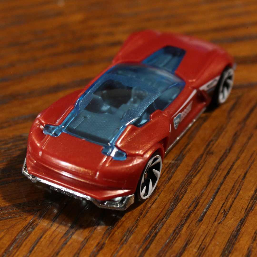 Gazella GT (Pearl Red) - Rocket League - Hot Wheels Basic Loose (2019)