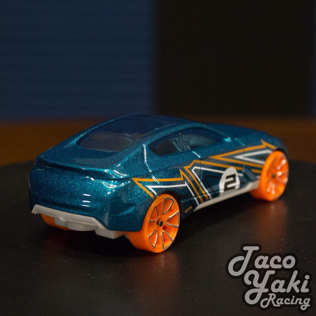 Grand Cross (Metalflake Teal) - Action - Hot Wheels Basic Loose (2022)