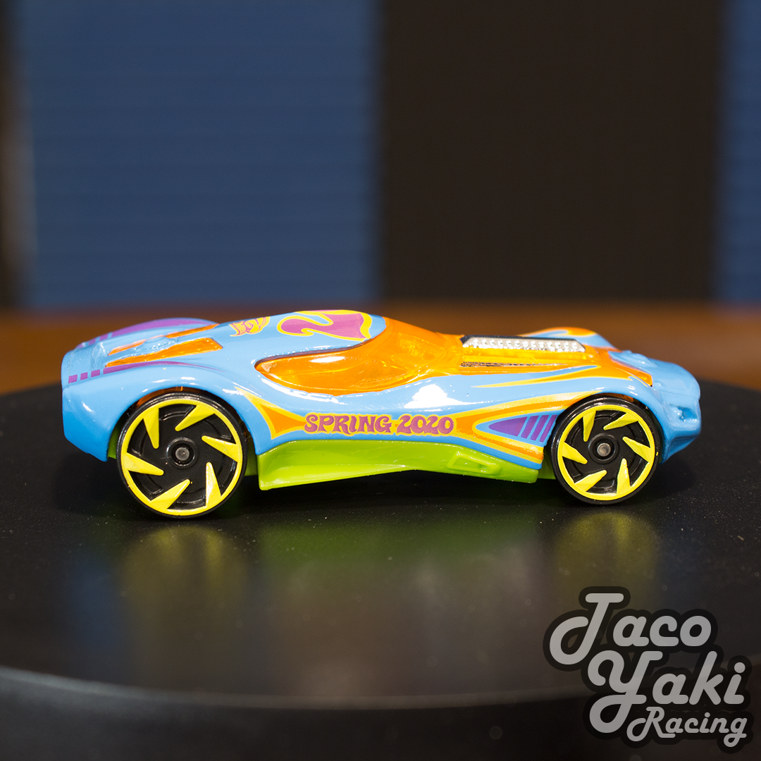 HW40 (Blue) - Spring - Hot Wheels Basic Loose (2020)