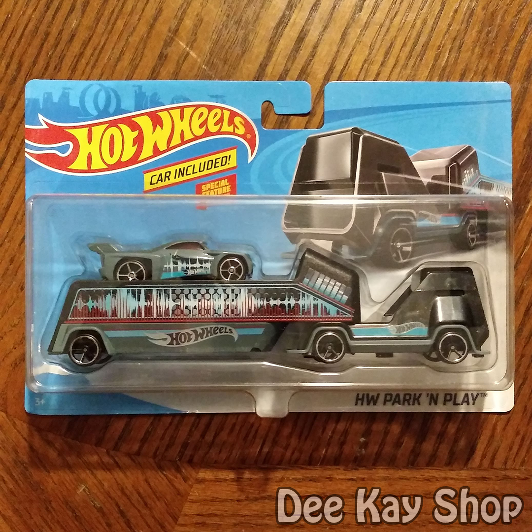 HW Park 'N Play (Black) - Super Rigs - Hot Wheels (2019)