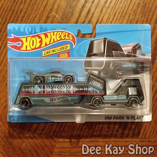 HW Park 'N Play (Black) - Super Rigs - Hot Wheels (2019)