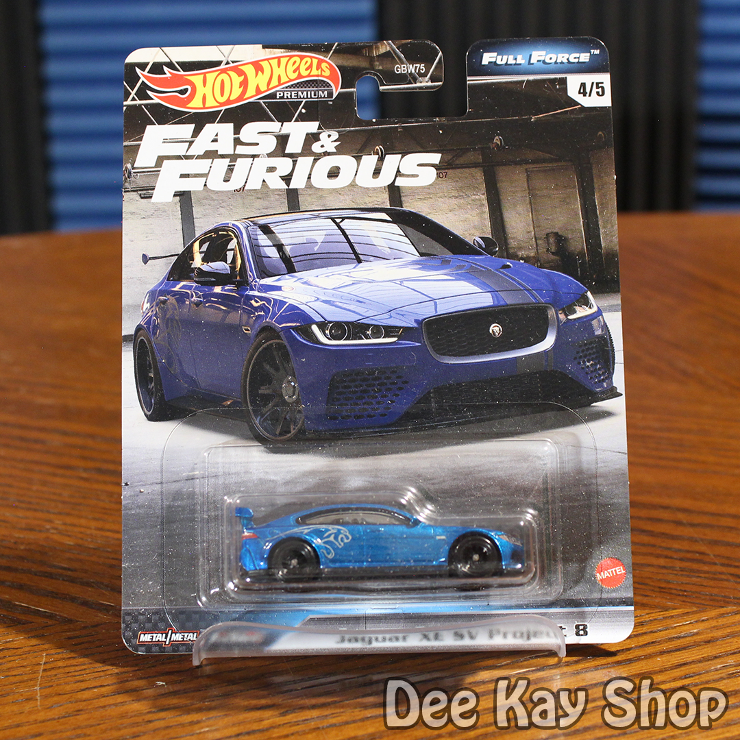 Jaguar XE SV Project 8 - Fast & Furious Full Force - Hot Wheels Premium Car Culture (2020)