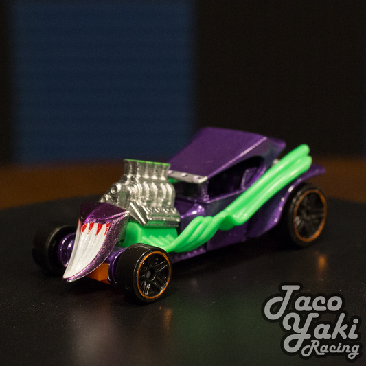 The Joker Hot Rod - DC Universe Character Cars - Hot Wheels Loose (2019)