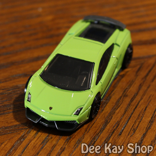 Lamborghini Gallardo LP 570-4 Superleggera (Light Green) - HW Exotics - Hot Wheels Basic Loose (2019)
