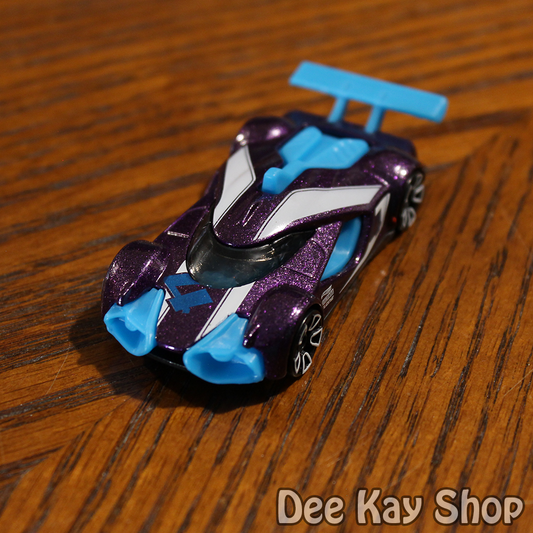 Mach Speeder (Metalflake Purple) - Multipack Exclusive - Hot Wheels Basic Loose (2020)