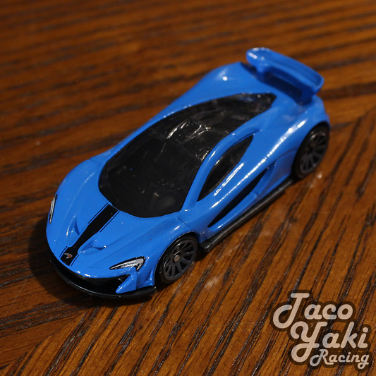 McLaren P1 (Blue) - Exotics - Hot Wheels Basic Loose (2019)