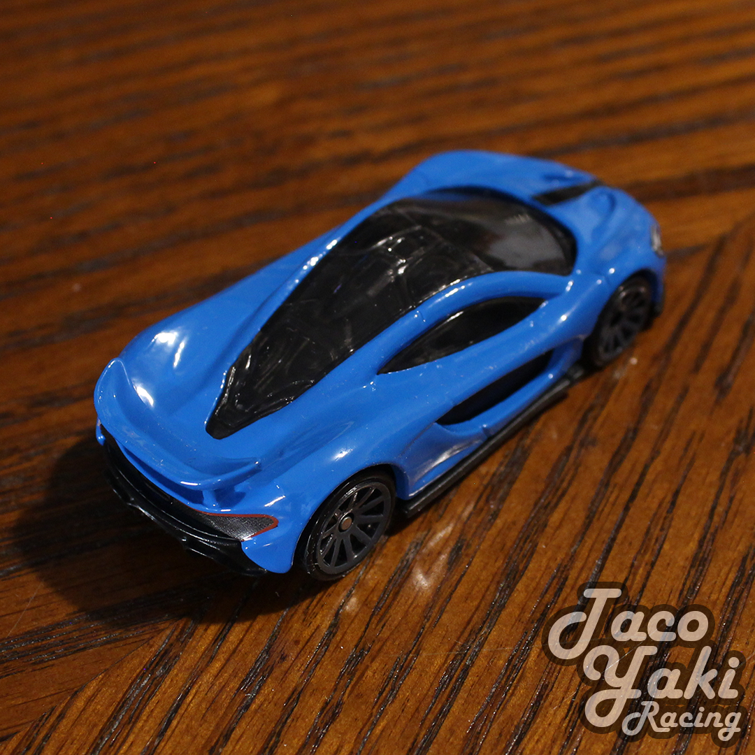 McLaren P1 (Blue) - Exotics - Hot Wheels Basic Loose (2019)
