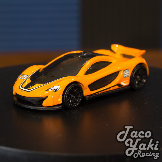 McLaren P1 (Papaya Orange) - Racing Circuit - Hot Wheels Basic Loose (2022)
