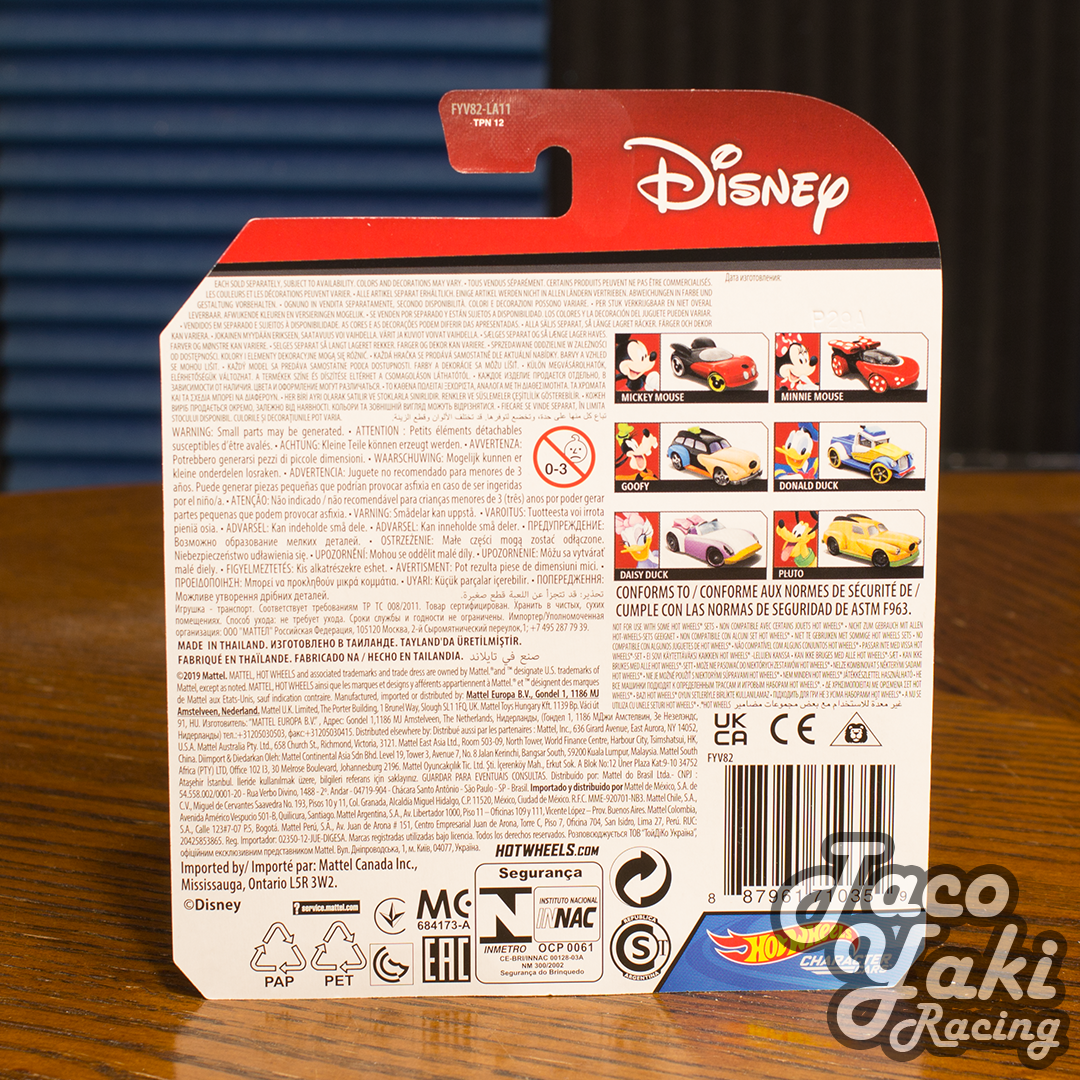 Minnie Mouse - Disney Mickey and Friends Character Cars - Hot Wheels (2019)