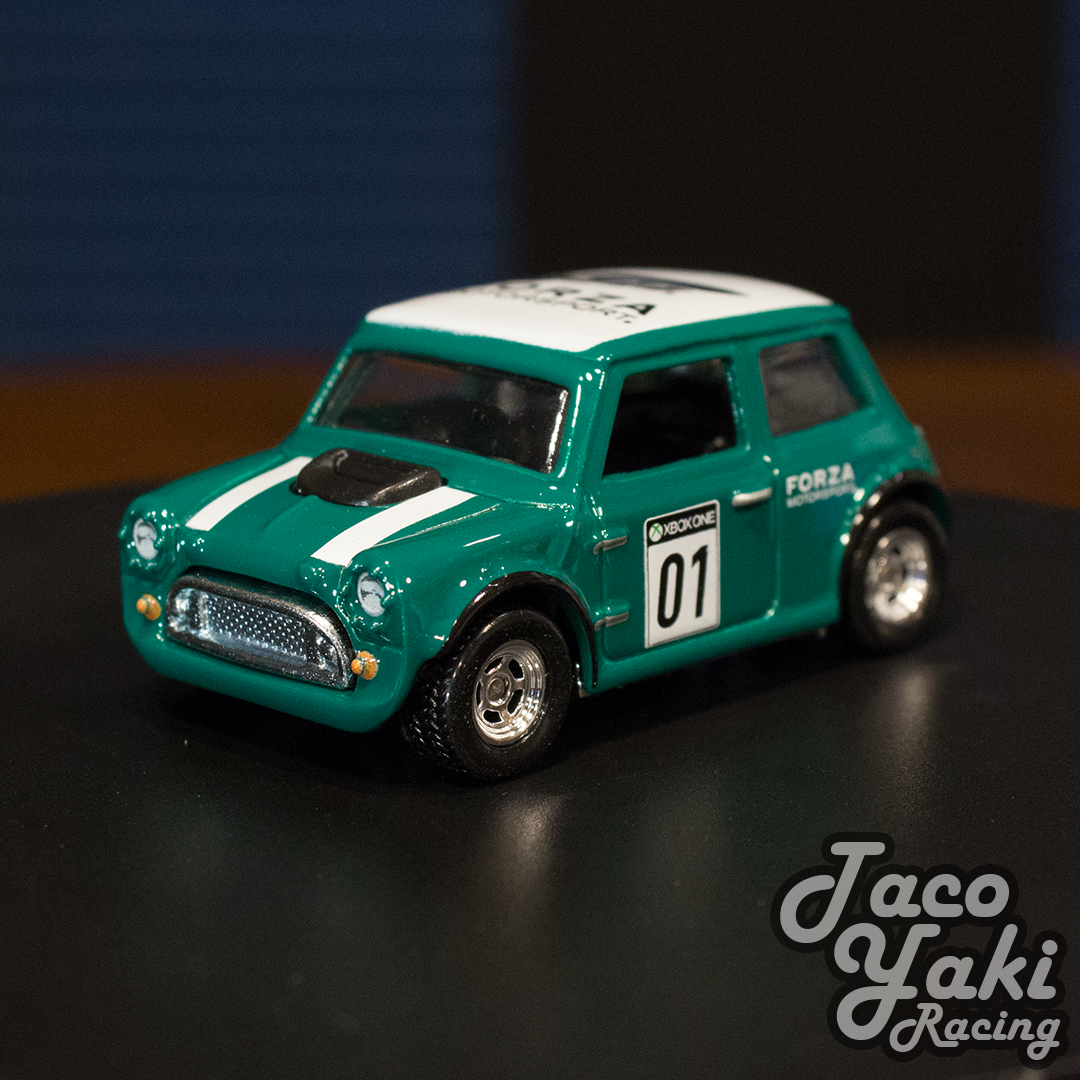 Morris Mini Green Forza Motorsport Hot Wheels Premium Loose 201 Dee Kay Shop