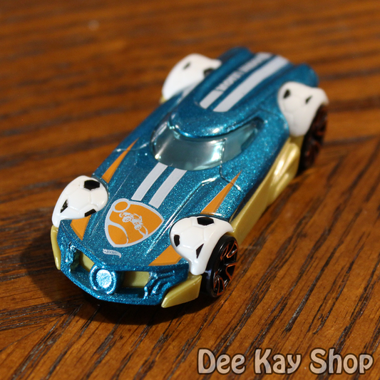 MR11 (Metalflake Teal) - Rocket League - Hot Wheels Basic Loose (2019)