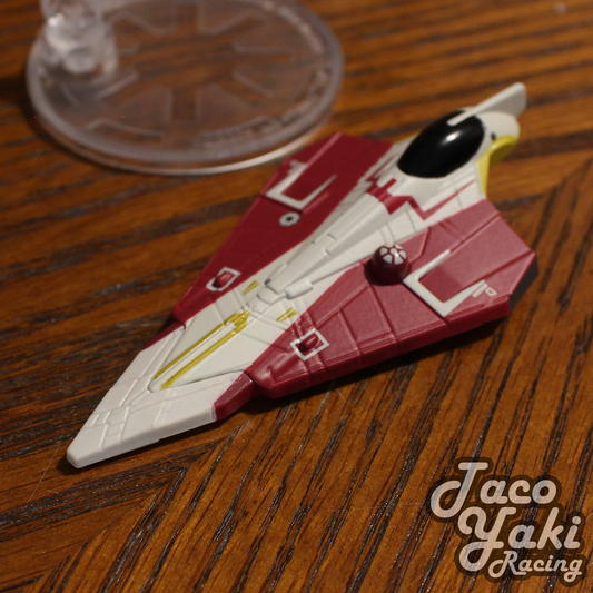 Obi-Wan Kenobi's Jedi Starfighter - Star Wars Starships - Hot Wheels Loose (2021)