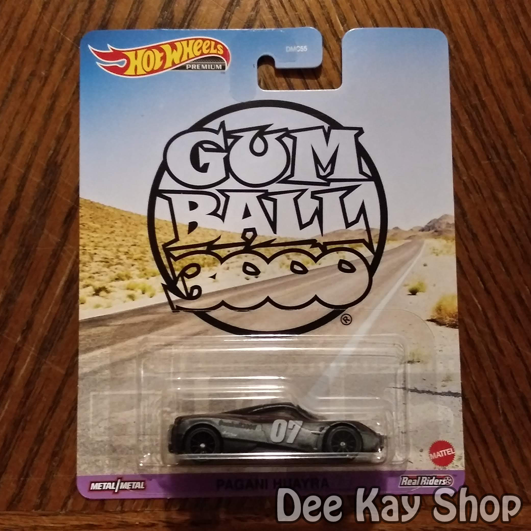 Pagani Huayra (Gumball 3000) - Replica / Retro Entertainment - Hot Wheels Premium (2020)