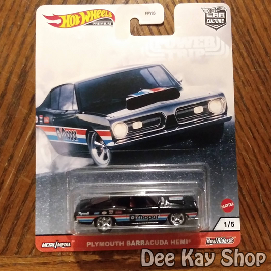 Plymouth Barracuda Hemi - Power Trip - Hot Wheels Premium Car Culture (2020)